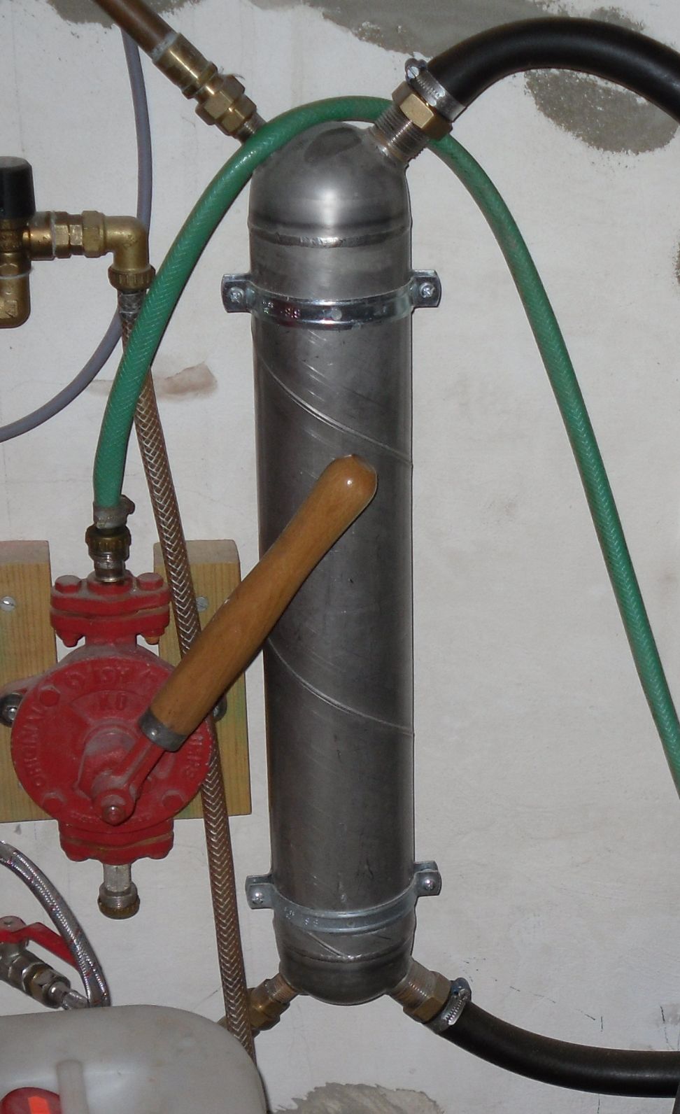 VTB bazénový výměník namontovaný